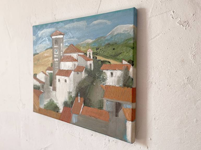 Original Landscape Painting by Victoria Belvic