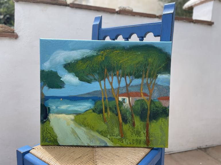 Original Realism Landscape Painting by Victoria Belvic