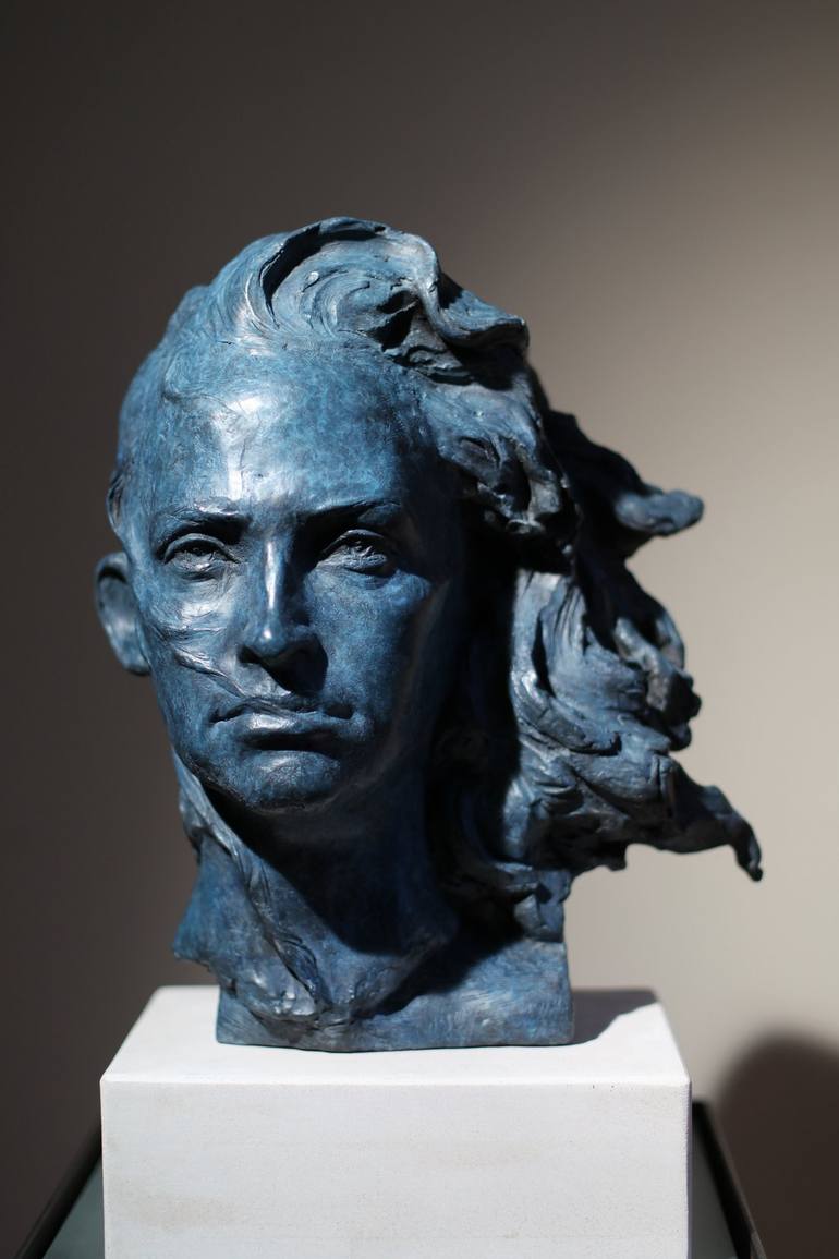 Print of Figurative Portrait Sculpture by Billie Bond sculpture