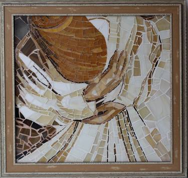 Glass mosaic Sufi, Whirling dervish thumb