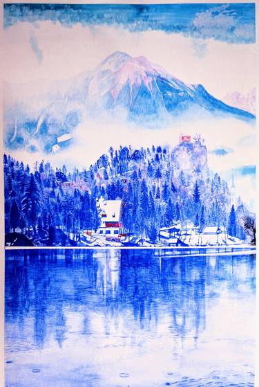 Original Landscape Paintings by Xiao-kang Zhang