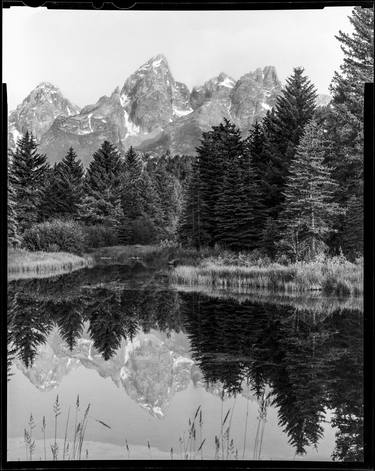 Tetons Rising (Out West Series) 40x50 Acrylic - Edition of 25 thumb