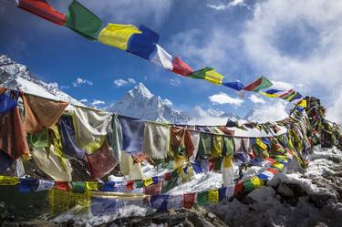 Khumbu Prayers, Signed Fine Art Print - Limited Edition of 50 thumb