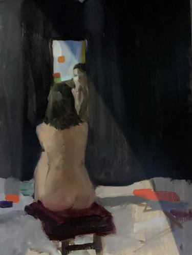 Original Figurative Nude Paintings by Gary Klein