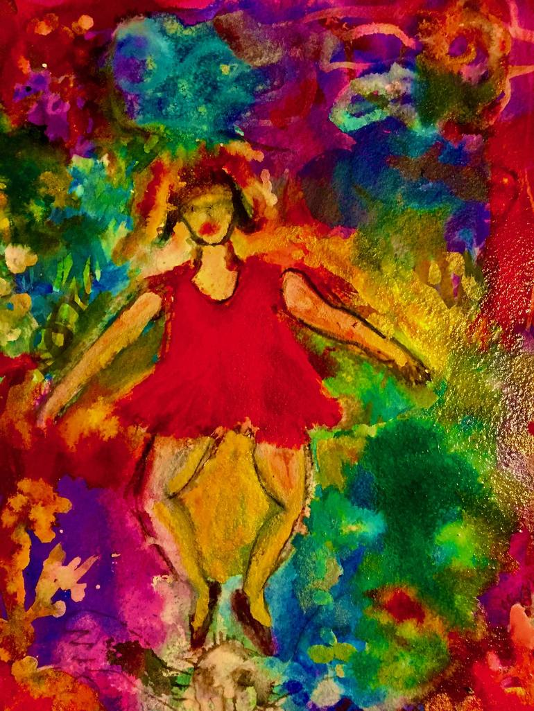 Kaizen Dance Painting by Katie Pfeiffer | Saatchi Art