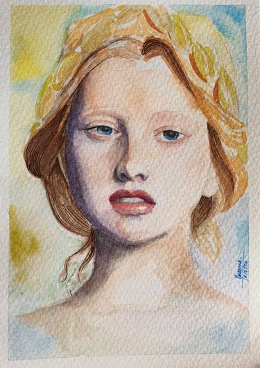 Print of Figurative Portrait Paintings by Macarena Morales