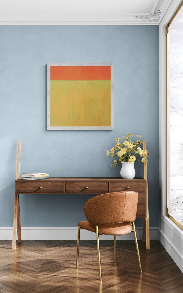 Original Abstract Expressionism Abstract Painting by Harriet Zabusky-Zand
