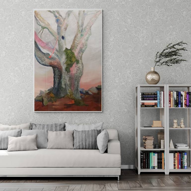 Original Expressionism Landscape Painting by Harriet Zabusky-Zand
