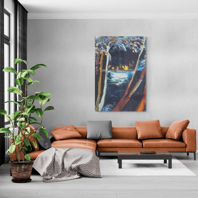 Original Impressionism Landscape Painting by Harriet Zabusky-Zand