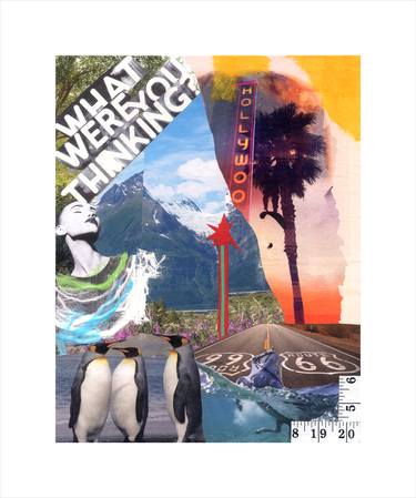 Print of Travel Collage by MARINA SIMS
