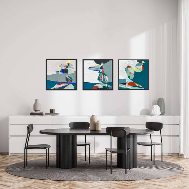 Original Abstract Expressionism Abstract Painting by Christina Akerson