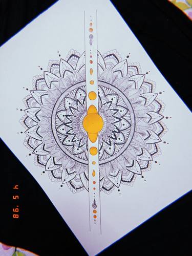 Original Fine Art Geometric Drawings by Sharvari Meshram