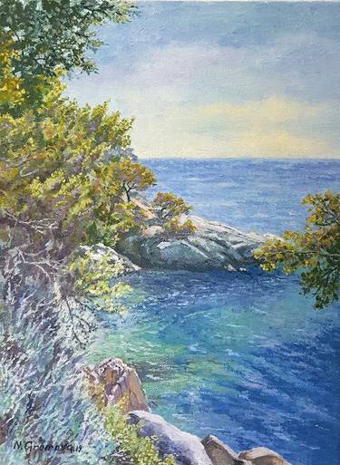 Original Seascape Paintings by Natallia Gromova