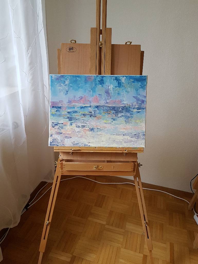 Original Figurative Abstract Painting by Natallia Gromova