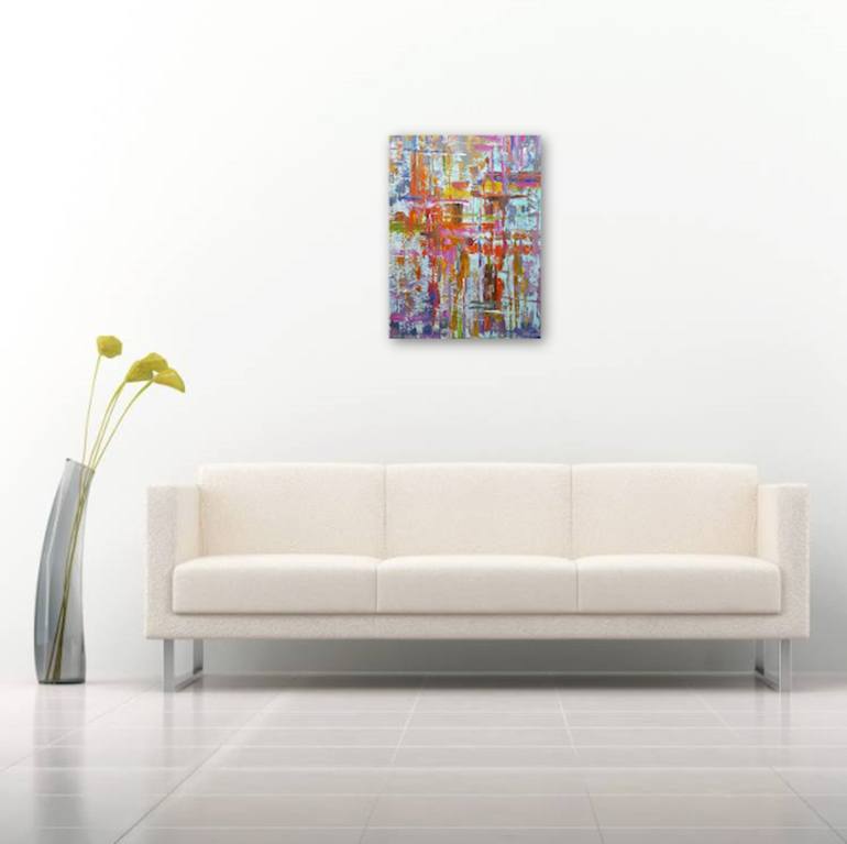 Original Figurative Abstract Painting by Natallia Gromova