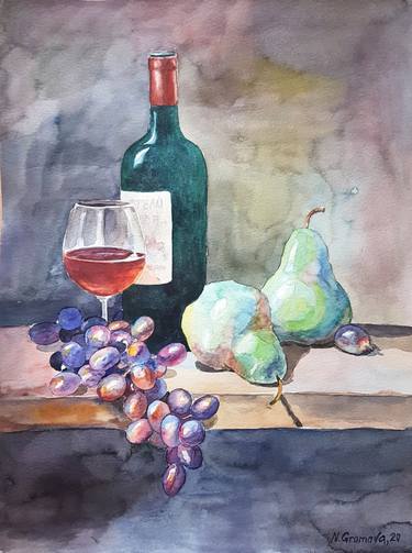 Print of Figurative Still Life Paintings by Natallia Gromova