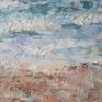 I inspired by Claude Monet and his seascapes. This painting is oil on canvas. I like sea views.