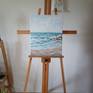 I inspired by Claude Monet and his seascapes. This painting is oil on canvas. I like sea views.