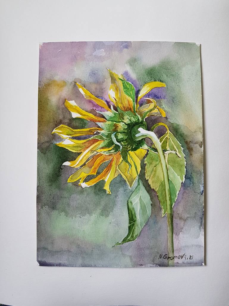 Original Expressionism Still Life Painting by Natallia Gromova