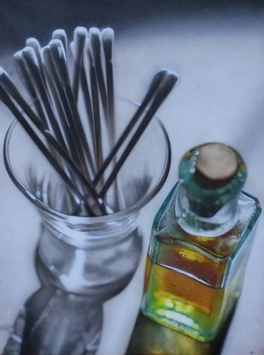 Original Photorealism Still Life Paintings by Mike Tamas