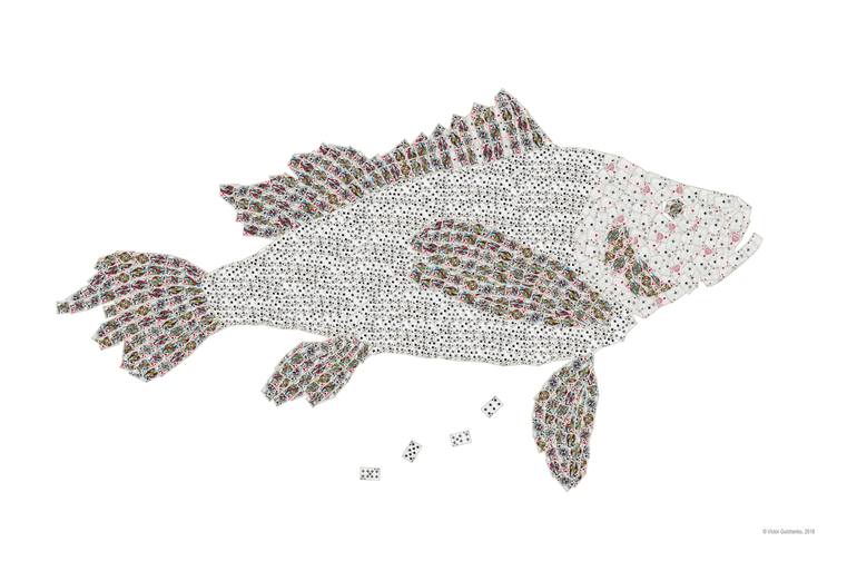 Original Fish Installation by Victor Gulchenko