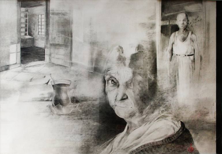 Alzheimer No 01 Drawing By Mahdi Mahdian Saatchi Art