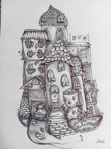 Print of Home Drawings by Nastka Bydan