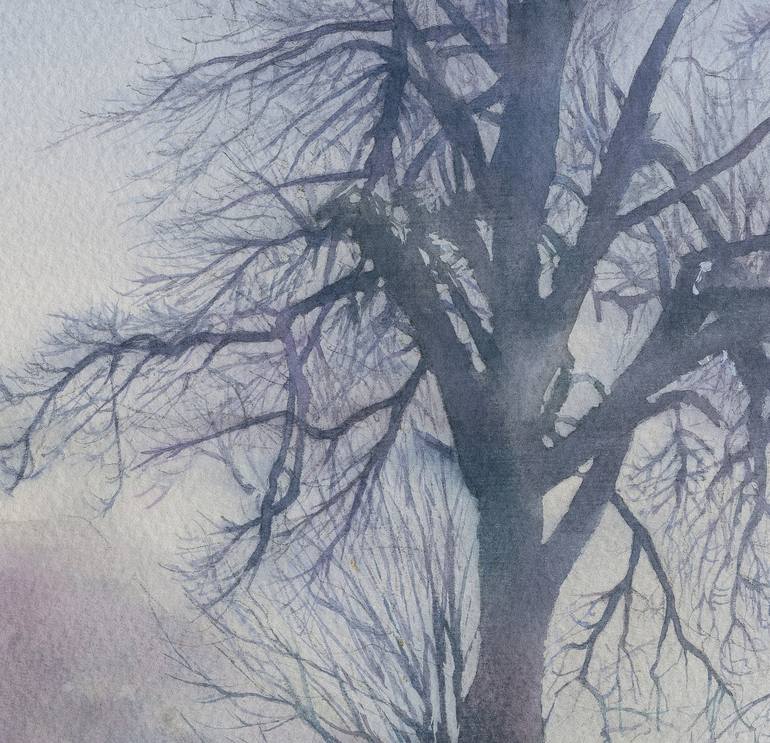 Original Tree Painting by Riccardo Bozzi