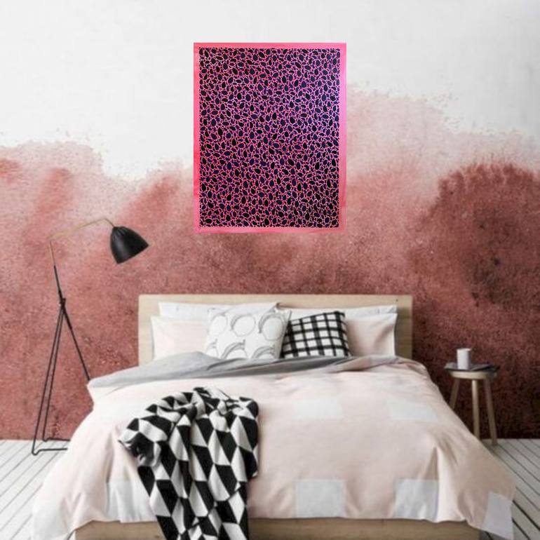 Original Abstract Expressionism Abstract Painting by Katya Kononenko