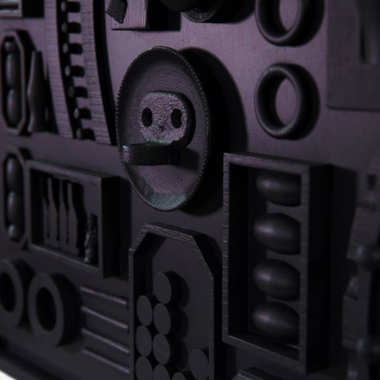 Original Art Deco Abstract Painting by Bucur Andrei