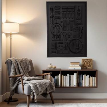 Original Contemporary Abstract Painting by Bucur Andrei