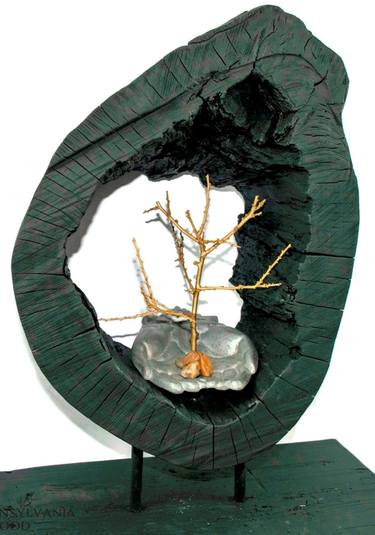 Original Conceptual Nature Sculpture by Bucur Andrei