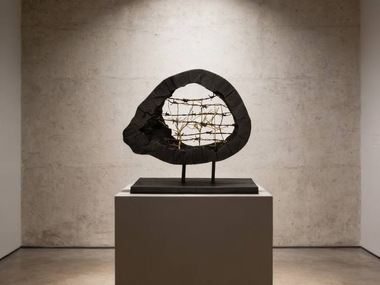 Original Abstract Nature Sculpture by Bucur Andrei