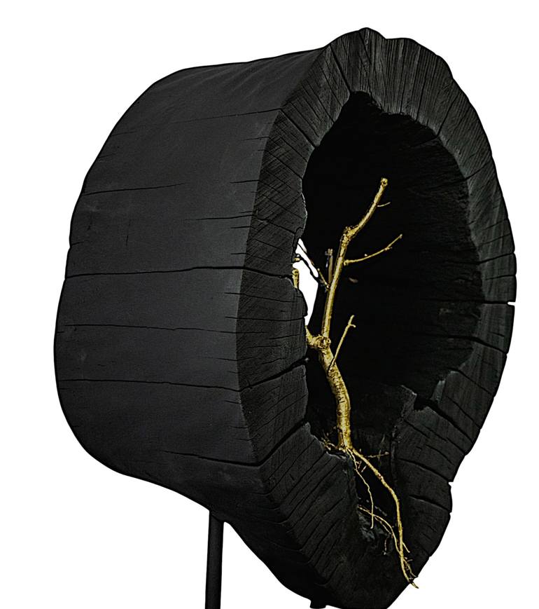 Original Art Deco Nature Sculpture by Bucur Andrei