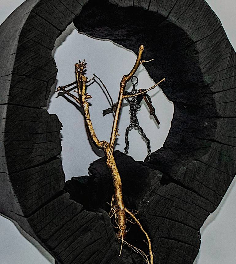 Original Art Deco Nature Sculpture by Bucur Andrei