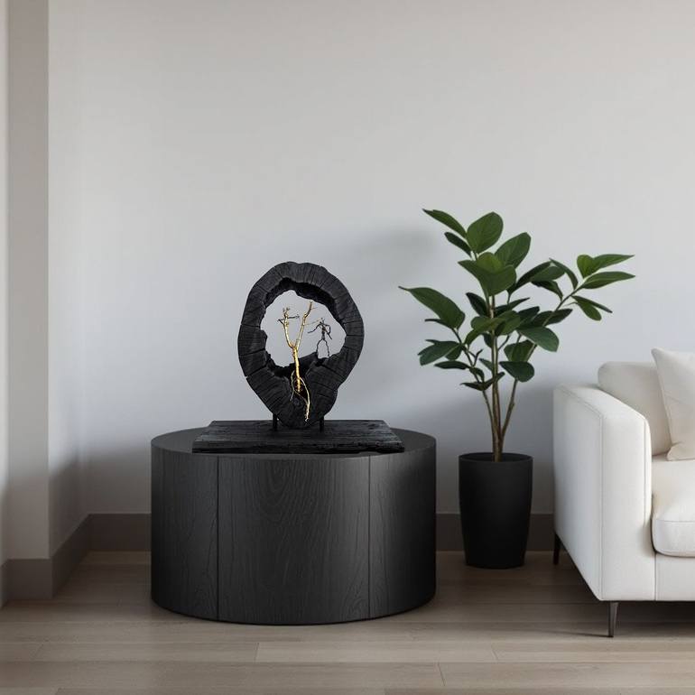 Original Art Deco Nature Sculpture by Bucur Andrei