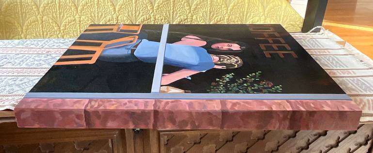Original Contemporary Women Painting by Michael Maron