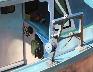 Original Boat Paintings by Michael Maron