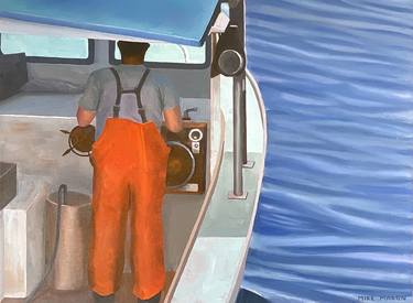 Print of Figurative Ship Paintings by Michael Maron