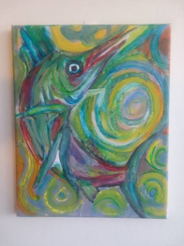 Print of Abstract Animal Paintings by Sharon Blackwell