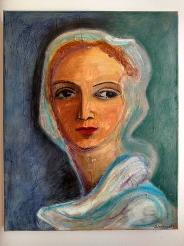 Print of Figurative Portrait Paintings by Sharon Blackwell