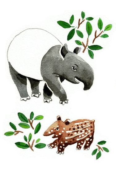 Print of Illustration Animal Paintings by Sanae Yamada