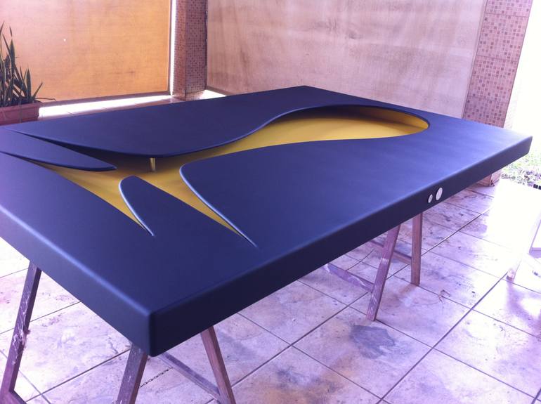 Original Conceptual Abstract Sculpture by Rogerio Reis
