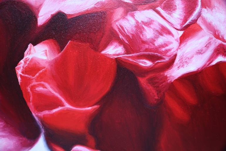 Original Contemporary Floral Painting by Sabine  Siewert