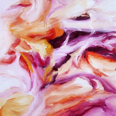 Print of Abstract Floral Paintings by Sabine Siewert