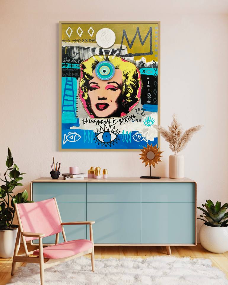 Original Pop Art Pop Culture/Celebrity Painting by Paola Gonzalez