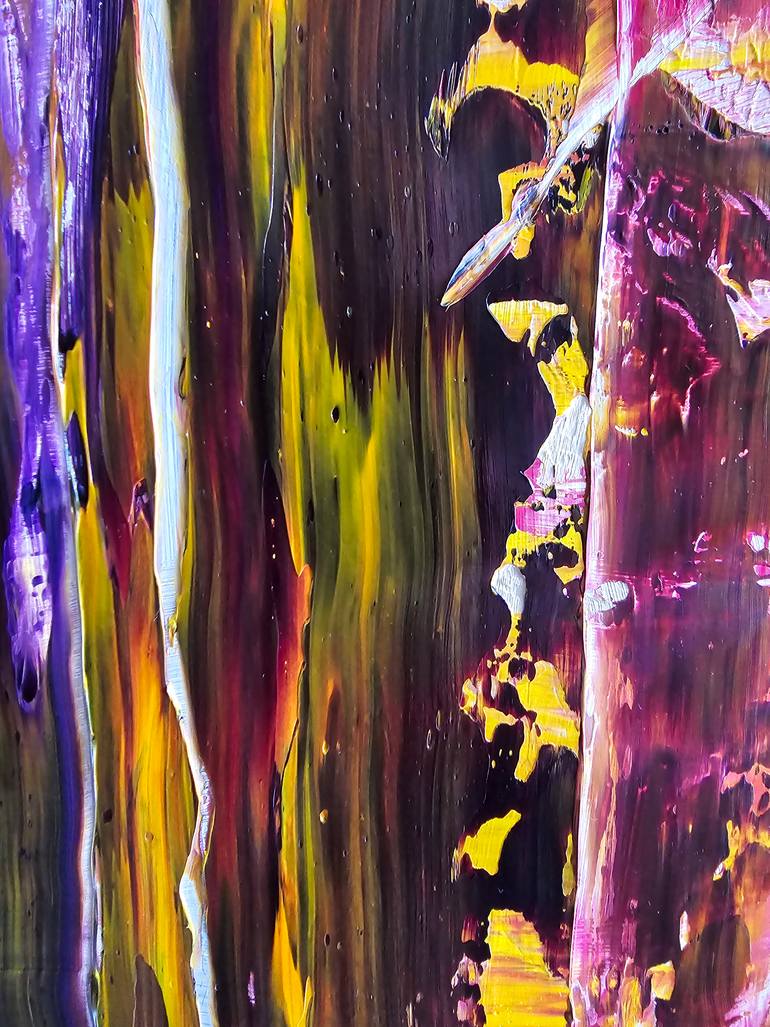 Original Abstract Expressionism Abstract Painting by Grit Siegl