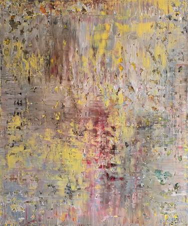 Original Abstract Expressionism Abstract Painting by Grit Siegl