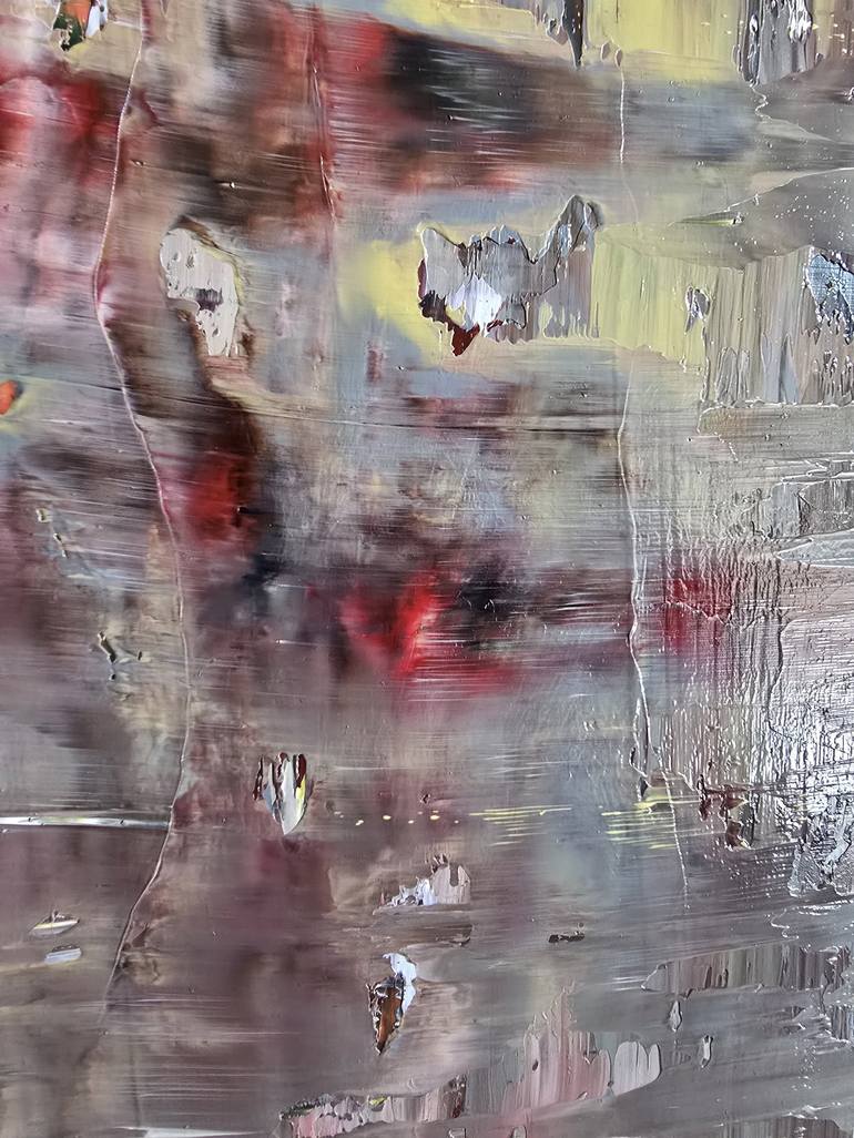 Original Abstract Expressionism Abstract Painting by Grit Siegl