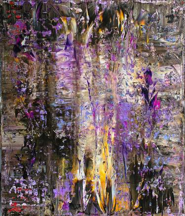 Original Abstract Expressionism Abstract Painting by Grit Siegl